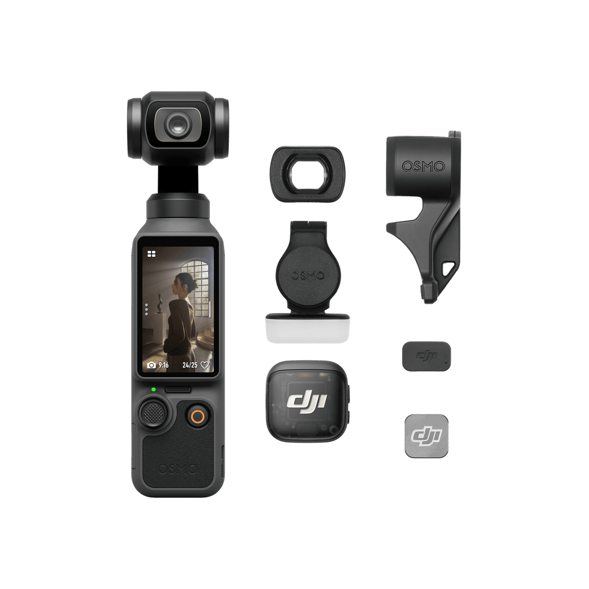 DJI Osmo Pocket 4 Creator Combo et accessoires