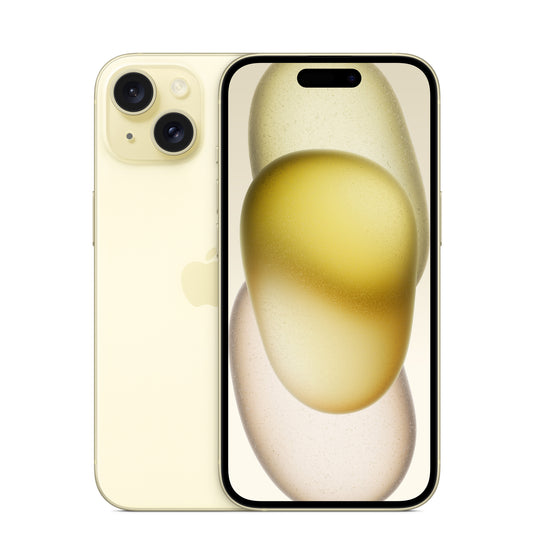 Apple iPhone 15 512 Go - Jaune — visuel officiel 1