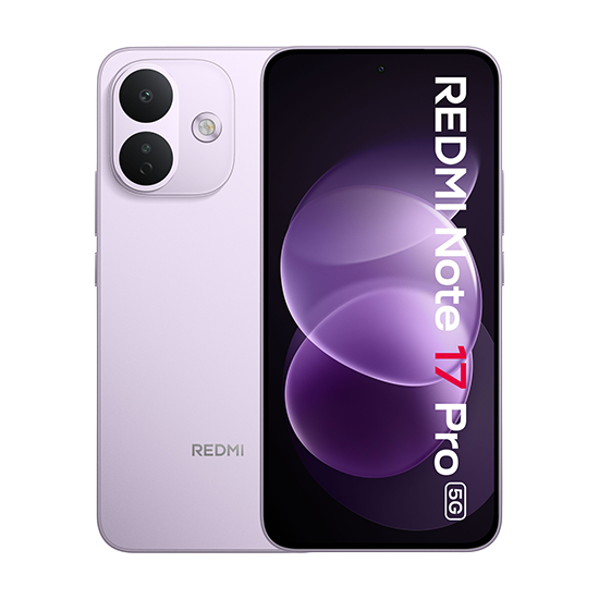 Xiaomi Redmi Note 17 Pro 5G Violet, comparé au Samsung Galaxy A57