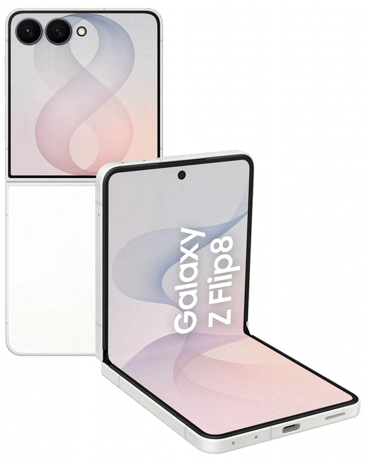 Samsung Galaxy Z Flip8 F776B 5G Double SIM 12 Go RAM 256 Go - Crème - photo officielle 1 [V4.6:8806099349134:1]