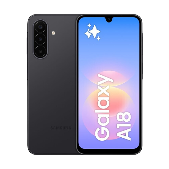 Samsung Galaxy A18 4G A185 Double SIM 4 Go RAM 256 Go - Noir