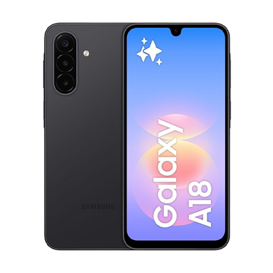 Samsung Galaxy A18 4G A185 Double SIM 4 Go RAM 256 Go - Noir