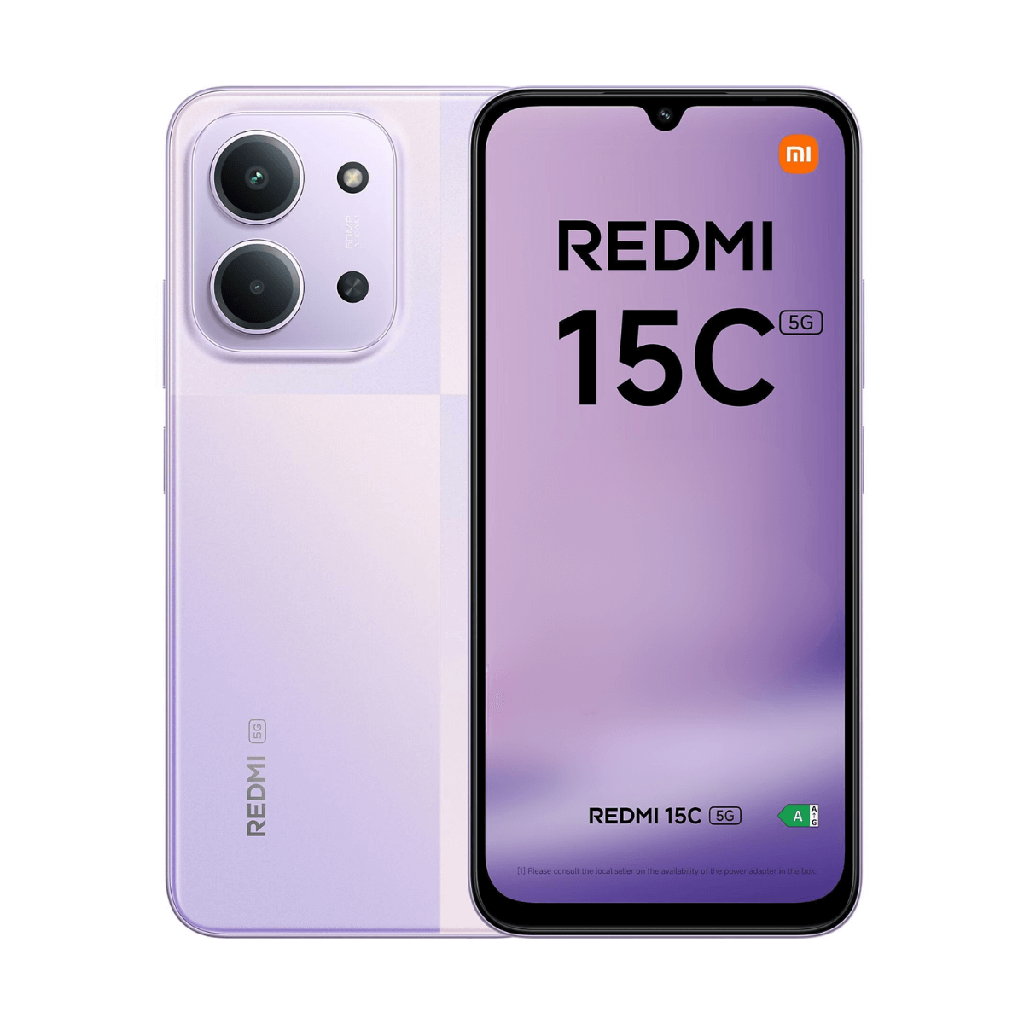 Xiaomi Redmi 15C 5G Double SIM 4 Go RAM 128 Go - Dusk Violet - vue premium 1 [V4.6:6932554459567:1]
