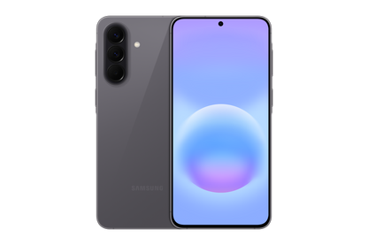 Samsung Galaxy A57 gris — avant et arriere