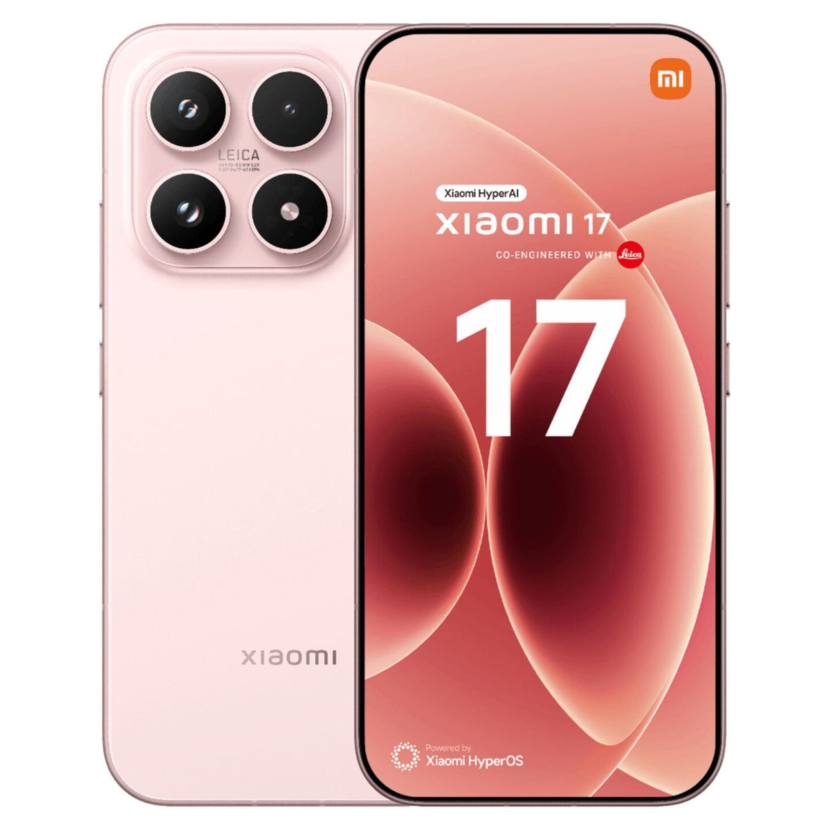 Xiaomi 17 5G Double SIM 12 Go RAM 512 Go - Rose - vue premium 1 [V4.6:6932554482145:1]