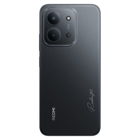 Xiaomi Redmi 15C 256GB Midnight Black - vue arriere HD