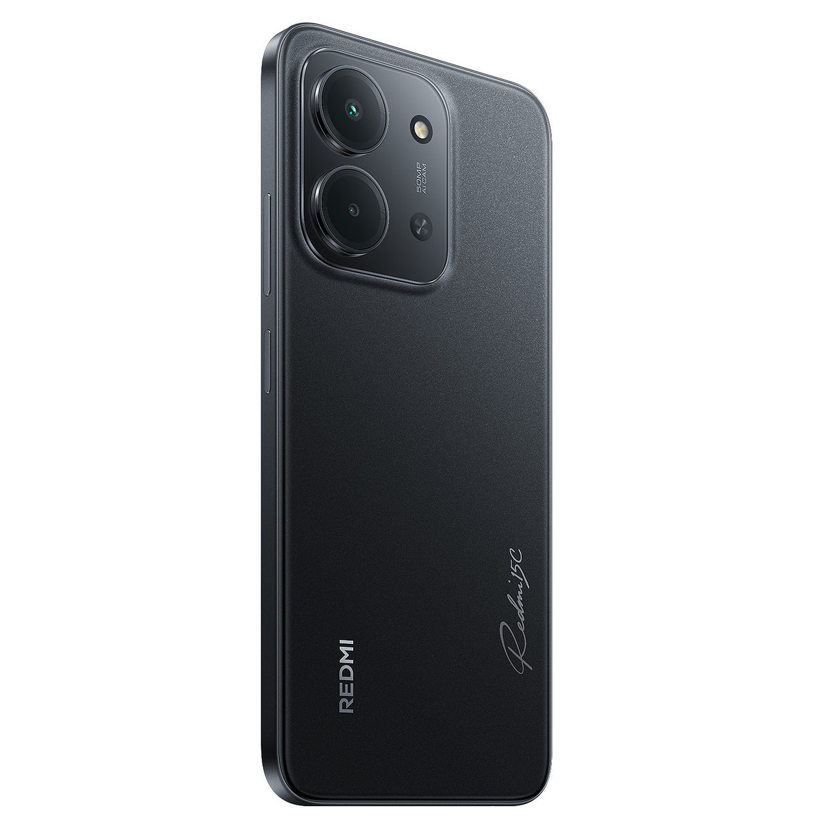 Xiaomi Redmi 15C 256GB Midnight Black - vue profil HD